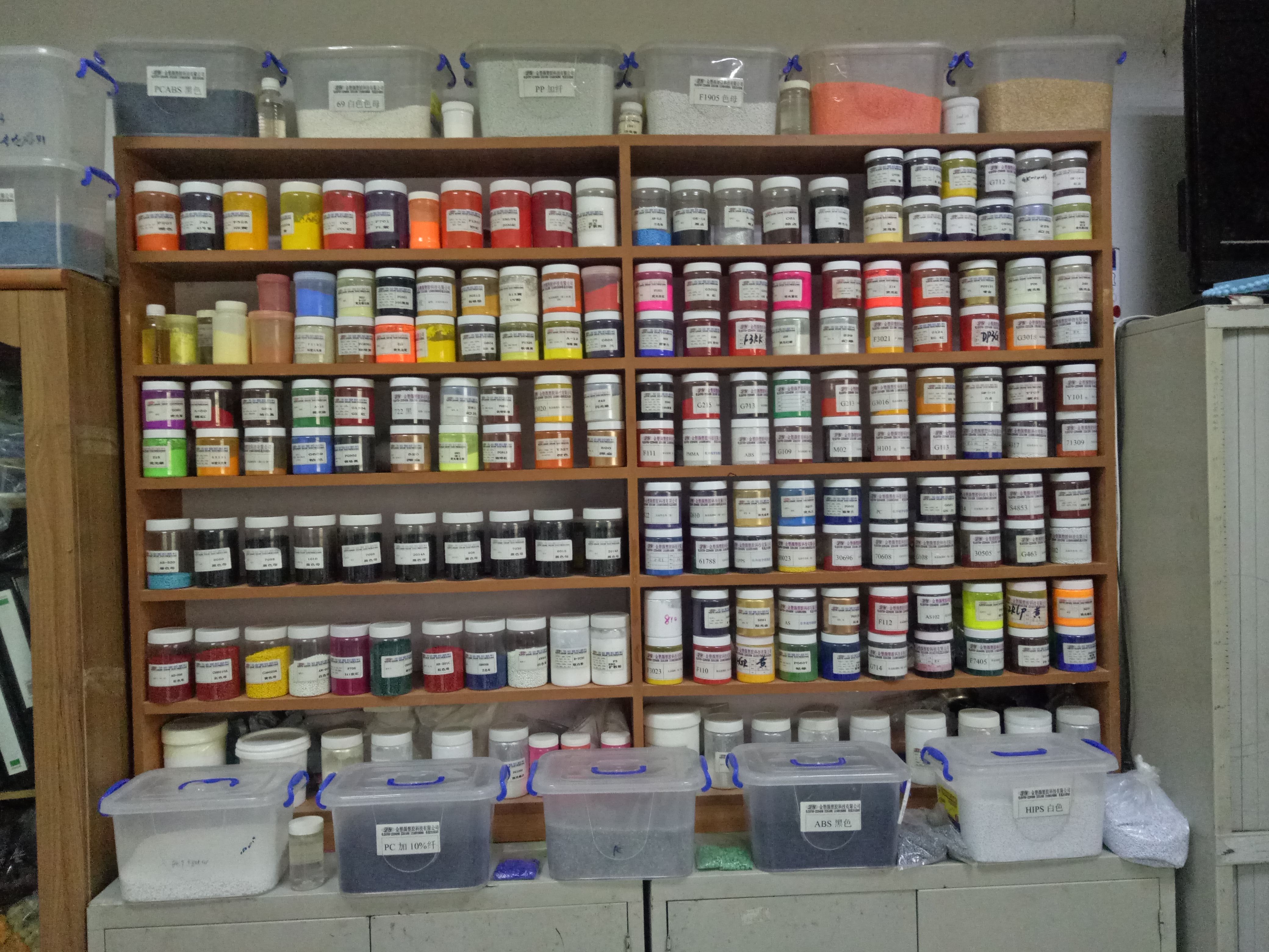 色母粒所有顏色分類